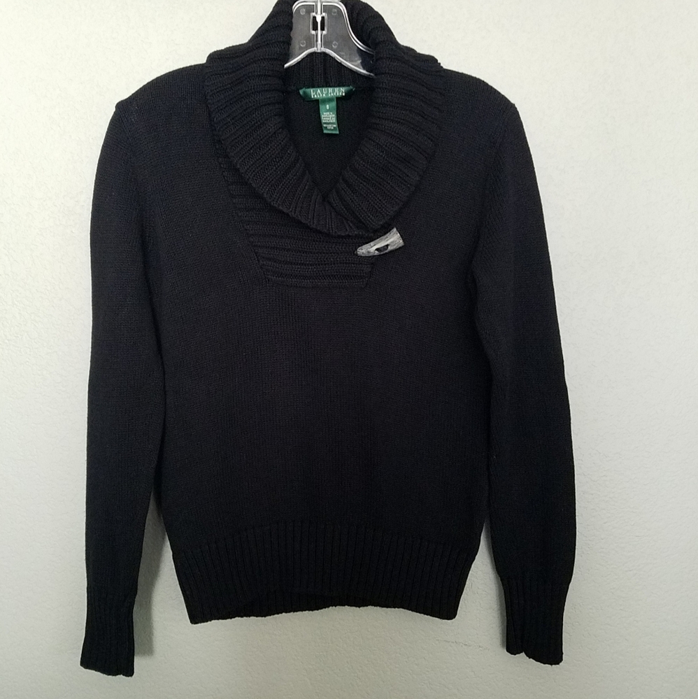 Ralph Lauren ☆ Black Sweater ☆ SZ Small